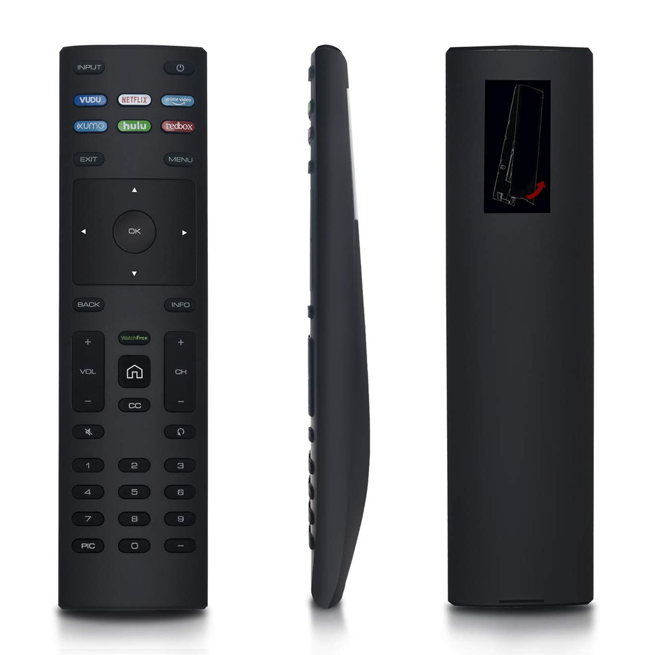 XRT136 Remote Control Replacement fit for VIZIO Smart TV Include D