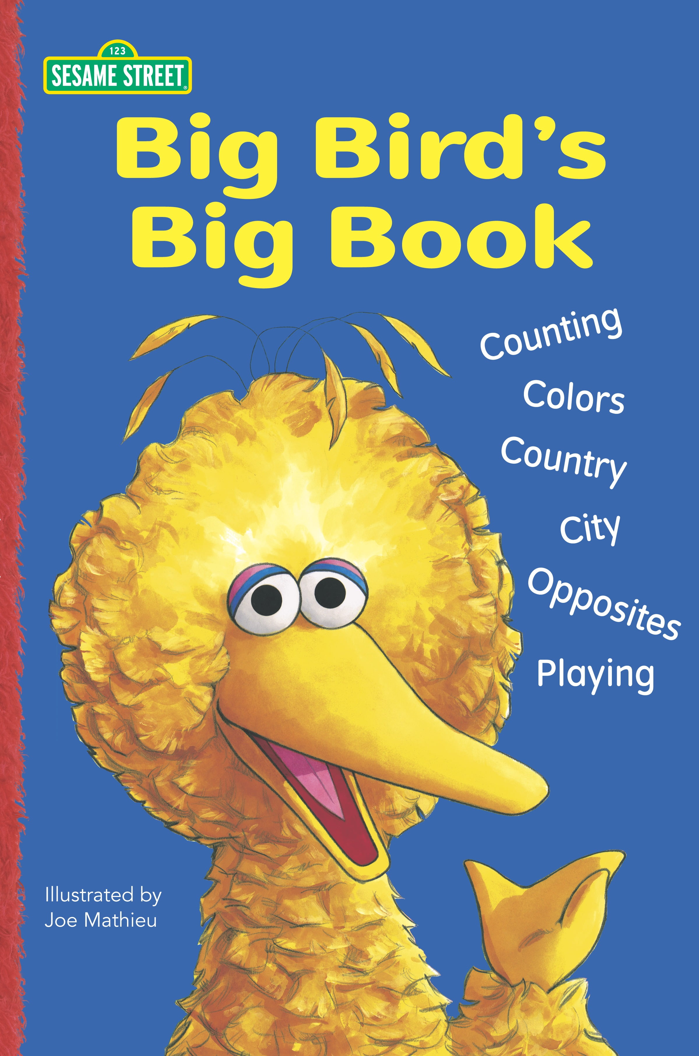 sesame street big bird's teddy bear