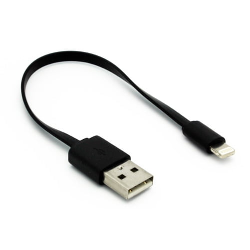 Black Short USB Cable Rapid Charge Power Wire Sync With iPod Touch 5 Nano Gen, iPad Pro 9.7 Mini 10.5 3 2 Air 2 - Walmart.com