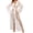 White, variant on New Women Sexy Contrast Lace Net Belt Robe Bikini Short Shirt Beach Dress