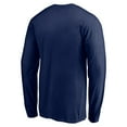 thumbnail image 3 of Men's Navy Denver Broncos Squad Throwbacks Long Sleeve T-Shirt, 3 of 3