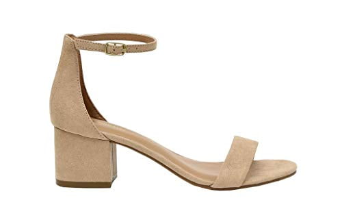 one inch block heel sandals