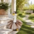 thumbnail image 7 of Lzobxe Porch Goose Clothes, Outdoor Garden Gooses Clothes for Cement or Plastic Statue, Yard Costume Set for Patio Lawn Entrance Decoration, 7 of 7