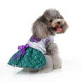 thumbnail image 6 of Pet Fairy Mermaid Princess Costume Dog Sundress Puppy Outfits Cat Vest Shirts, M, 6 of 13