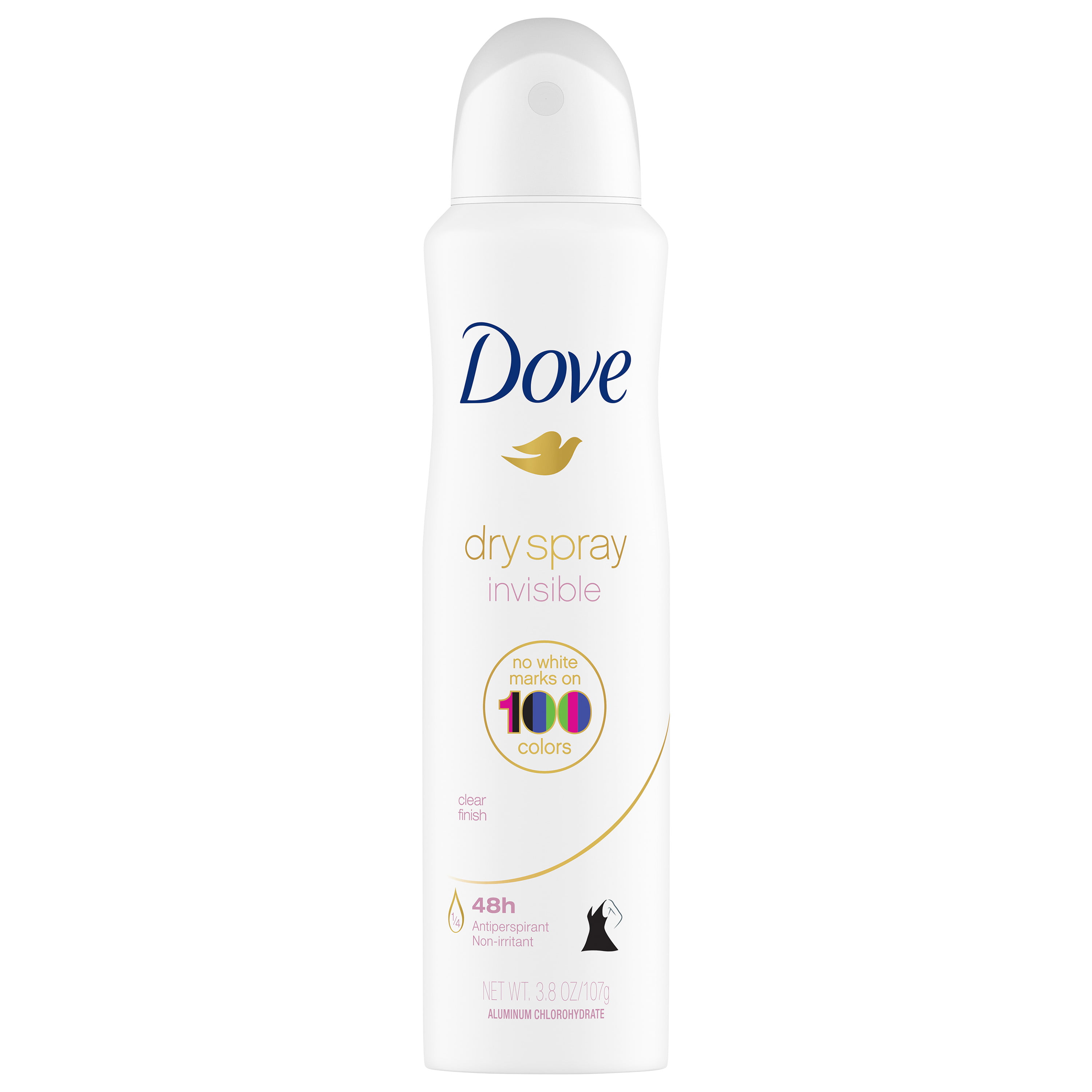 Dove Clear Finish Invisible Dry Spray Antiperspirant Deodorant Oz