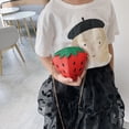 thumbnail image 4 of Cute Strawberry Crossbody Bags Simple Coin Bag Lovely Strawberry Shaped Shoulder Bag, 4 of 7