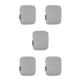 thumbnail image 3 of QualitChoice HAWEEL Cable Organizer Portable Reusable Mini Nylon Mesh Elastic Ring Data Line Charger Pen Storage Bag Travelling Case Grey 5Set, 3 of 6