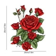 thumbnail image 3 of Rose Car Stickers, Romantic Waterproof Wall Decals, Bathroom Tiles and Vehicle Decoration, 7.87x7.87 inch, 3 of 6