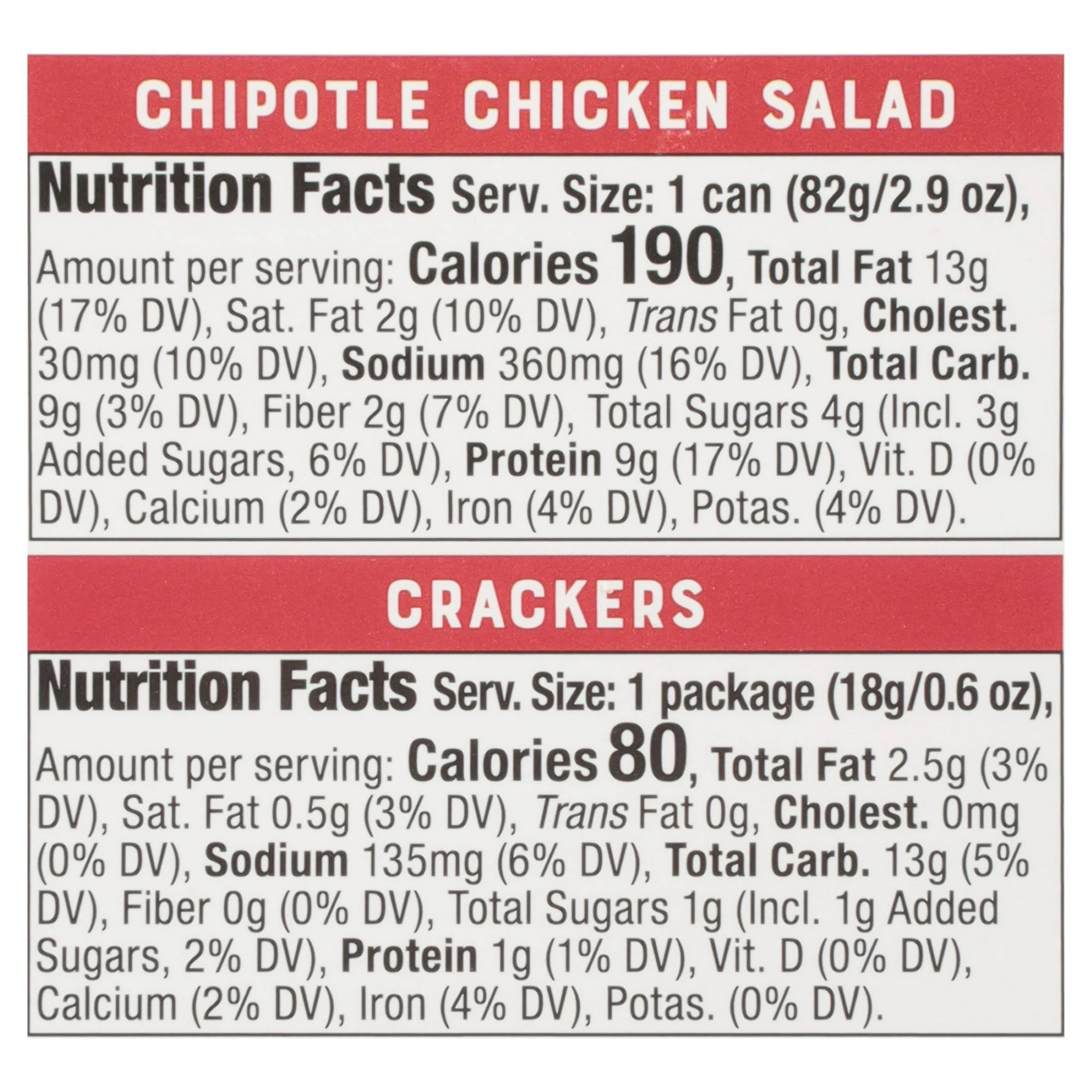 Bumble Bee Snack on The Run Chipotle Flavored Chicken Salad with Crackers Kit, 10g Protein Per Serving, Ready to Eat, Spoon Included, Shelf Stable Box, 3.5 oz