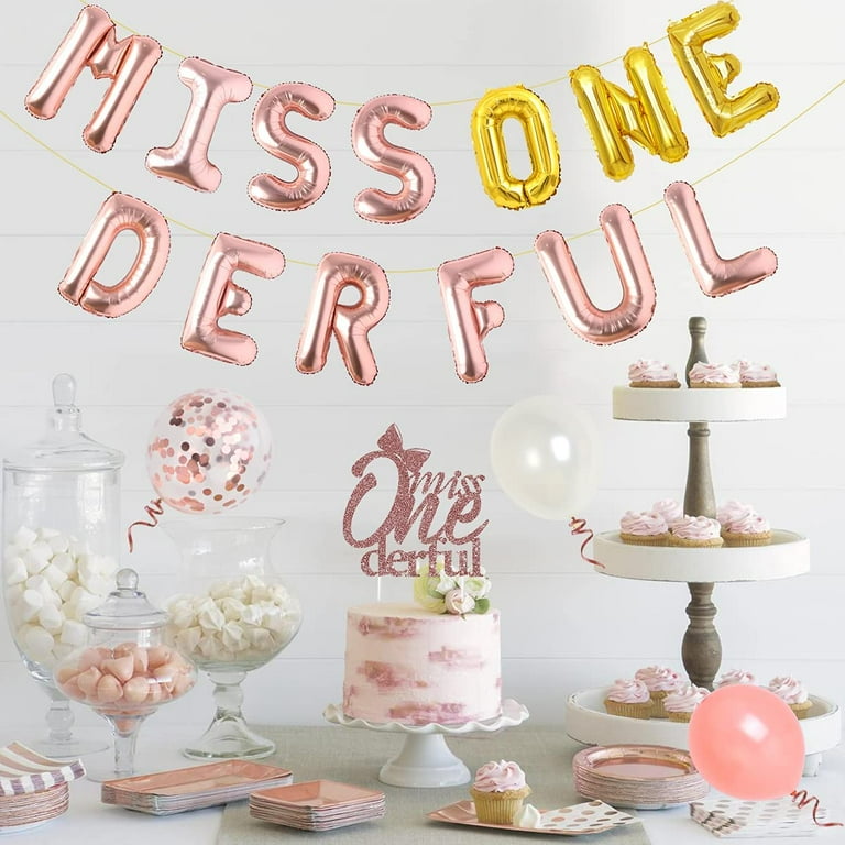 Miss onederful birthday decorations hotsell