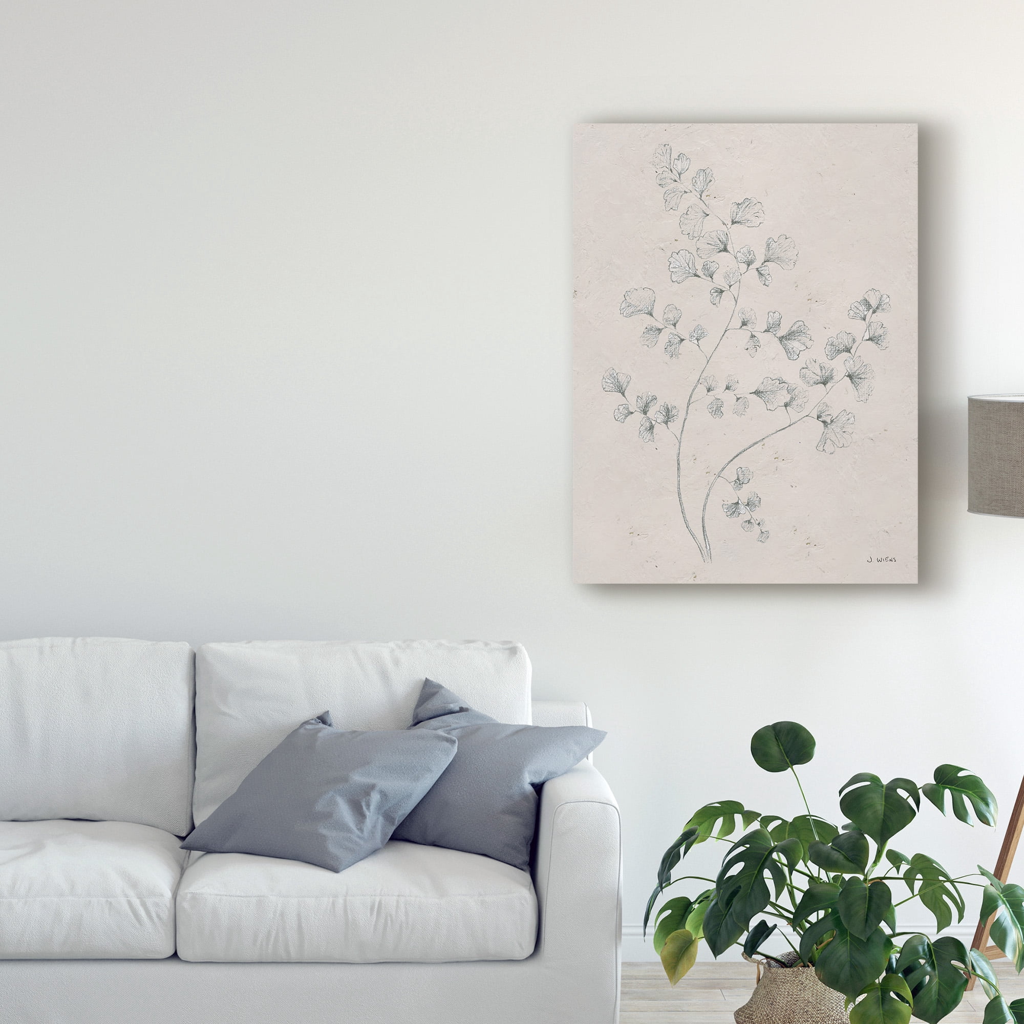 Trademark Fine Art 'Soft Summer Sketches IV' Canvas Art by James Wiens