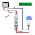 thumbnail image 4 of 1P Din Rail Smart Energy Meter Power Consumption KWh Meter Circuit Breaker Switch Relay Voltmeter For Smart Home ,Real-Time Energy Data, 4 of 5