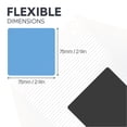 thumbnail image 3 of MagFlex® Flexible Gloss Blue Dry-Wipe Scrumboard Magnet - 75mm x 75mm (Pack of 5), 3 of 5