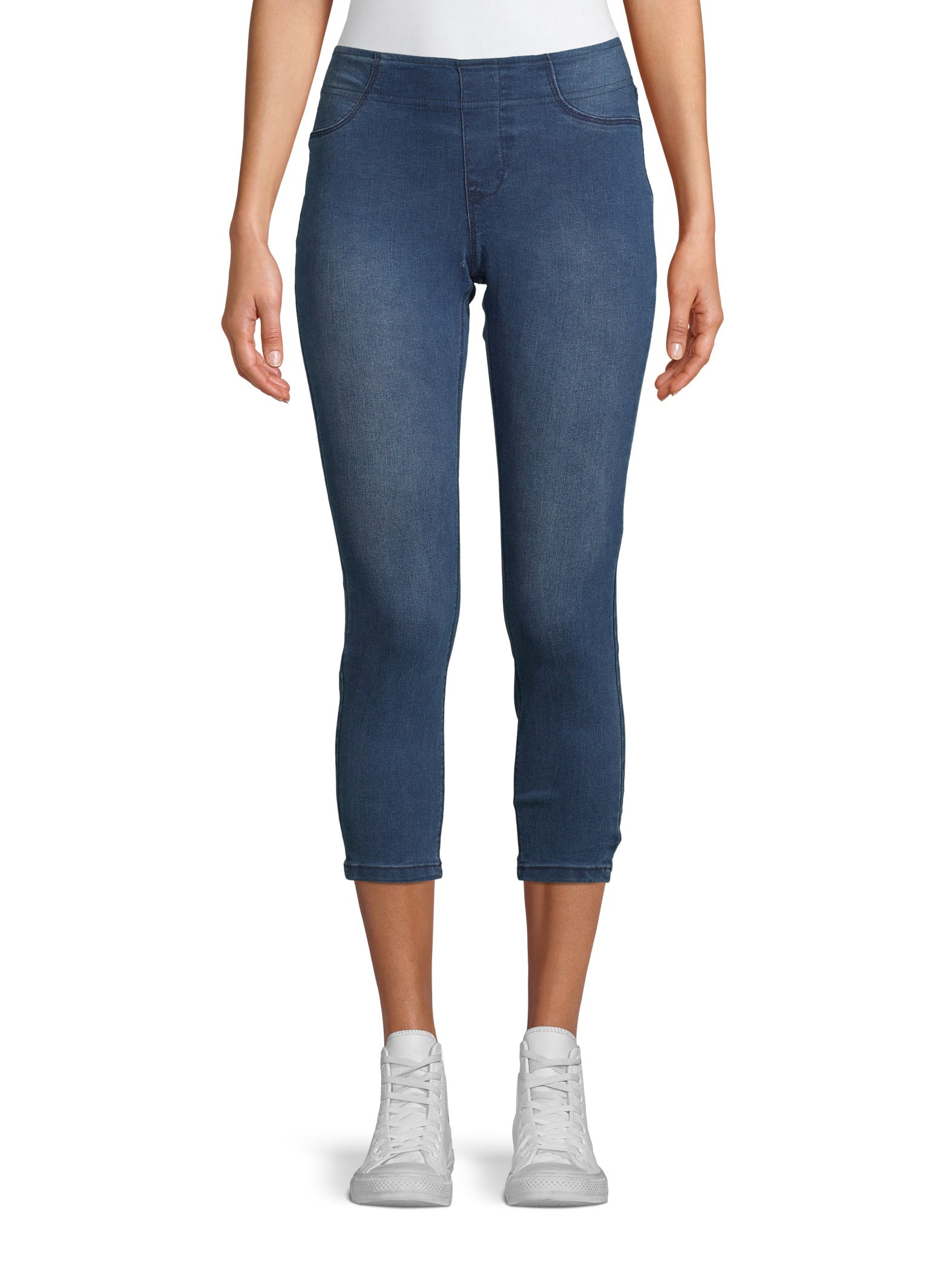 blue jean leggings walmart