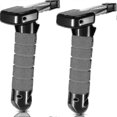 thumbnail image 1 of Universal 2-Pack Car Door Assist Handles for Elderly with Emergency Window Breaker, Automotive Support Grab Bars, Black, 1 of 5