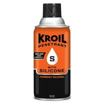 Kroil Penetrating Oil with Silicone Aerosol Spray-10oz Can-Case of 4 Penetrant for Rusted Bolts, Metal Lubricant for Hinges, Chains, Moving Parts AZSK102C4