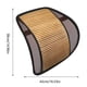 thumbnail image 3 of Almohada de apoyo lumbar para coche | Cojín ergonómico de malla para silla de oficina y asiento de coche | Transpirable, refrescante y alivia el dolor lumbar en verano, 3 of 9