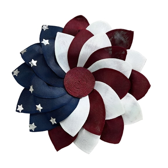 LAMIRO Patriotic Independence Day Wreath Memorial Day Wreaths For Front Door Festival Celebration Farmhouse Wreaths All Season Welcome Sign Door Hangers Red