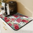 thumbnail image 3 of Fun Coffee Mat 23inx15in,Coffee Bar for Countertops,Absorbent Hide Stain Anti-Slip Accessories Fit Under Machine Mat,dish Drying Mats Kitchen, (DS), 3 of 6