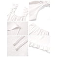 thumbnail image 6 of UVN Summer Pajamas for Women 2 Piece Ruffle Tank Tops and Short Pants Sleepwear Lounge Pajama Sets, 6 of 10