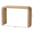thumbnail image 7 of bali & pari Eviana Japandi Console Table, Natural Brown, 7 of 7