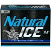 Natural Ice Beer, 12 Pack 12 fl. oz. Cans, 5.9% ABV