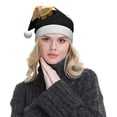 thumbnail image 5 of Cauagu Sunflower Gnomes 5 for Adult Christmas Hat,1-Pack Xmas Holiday Hat Santa Hat for Women & Men Festive Headwear Accessories Fit for Christmas/New Year/Party, 5 of 6