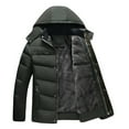 thumbnail image 2 of KIHOUT Men's and Winter Leisure Thickening Plus Fluff Liner Cotton Jacket, 2 of 5