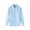 Blue, variant on Girls' Tops Kids Long Sleeve Button Down Solid Shirt Top Formal Blouse Clothes Girls Tops Blue 4 Years-5 Years