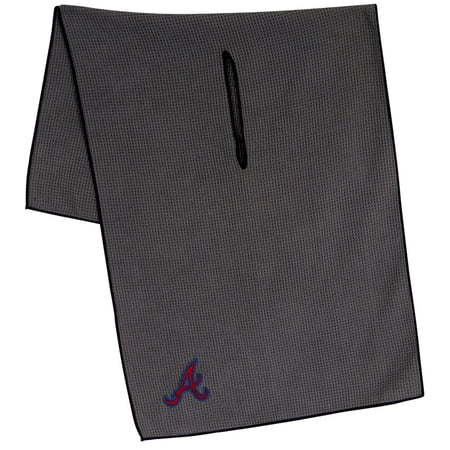 Atlanta Braves 19 x 41 Gray Microfiber Towel