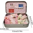 thumbnail image 7 of Little Pocket Bunny Decorative Boxes, Easter Basket Stuffer, Easter Gifts for Kids, DIY Pet Bunny Adoption, Easters Baskets Decorative Boxes,Rabbit Plush Toy in a Tin: Miniature Bed Set (Pink), 7 of 7