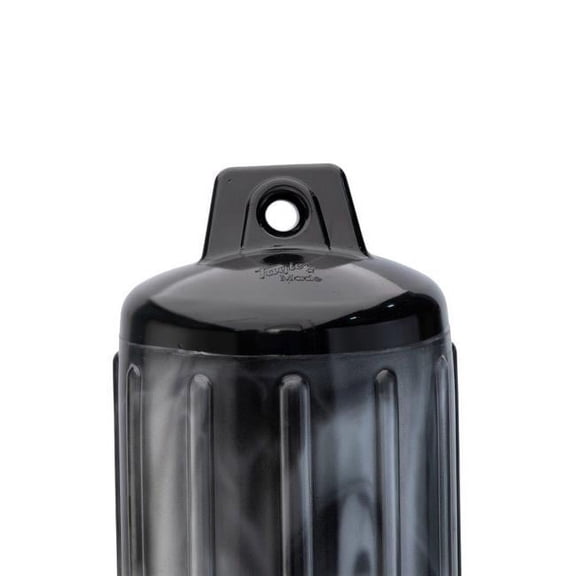 Taylor Made 811-947824 8.5 x 26 in. Super Gard Fender for Boat, Silver & Black