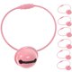 thumbnail image 1 of unbranded 10Ud Llaveros De Metal Con Campana Rosa Colgante Para De Y Llaves, 1 of 8