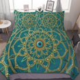 thumbnail image 1 of HAHDAXIA Pattern Bedding Solid Comforter Set for All Seasons 3 Pieces(1 Comforter+2 Pillowcases) Soft Microfiber Bedding Set Full(79"x90"), 1 of 7