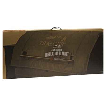 Traeger BAC345 Grill Insulation Blanket, Gray, For Texas and 34 Series Grill Models