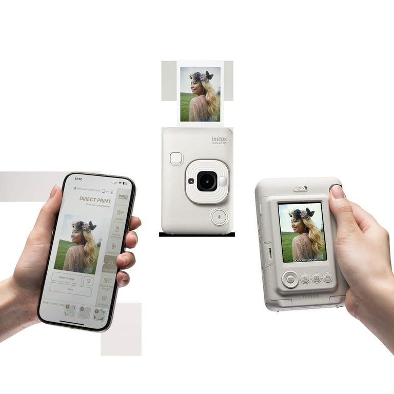 Fujifilm instax mini Liplay Instant Camera, White - Walmart.com Fujifilm instax mini Liplay Instant Camera, White - Walmart.com