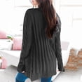 thumbnail image 2 of Womens Cardigan Sweaters with Pockets Womens Boho Patchwork Cardigan Long Sleeve Open Front Knit Sweaters Coat Pockets Womens Sweaters Cardigan Long Womens Coat, 2 of 9