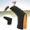 thumbnail image 4 of Golf Putter Cover,Magnetic Golf Putter Cover Headcover Waterproof PU L Shaped Golf Club Head Cover Accessory, 4 of 7