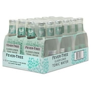 (24 Bottles) Fever-Tree Elderflower Tonic Water, 6.8 Fl Oz