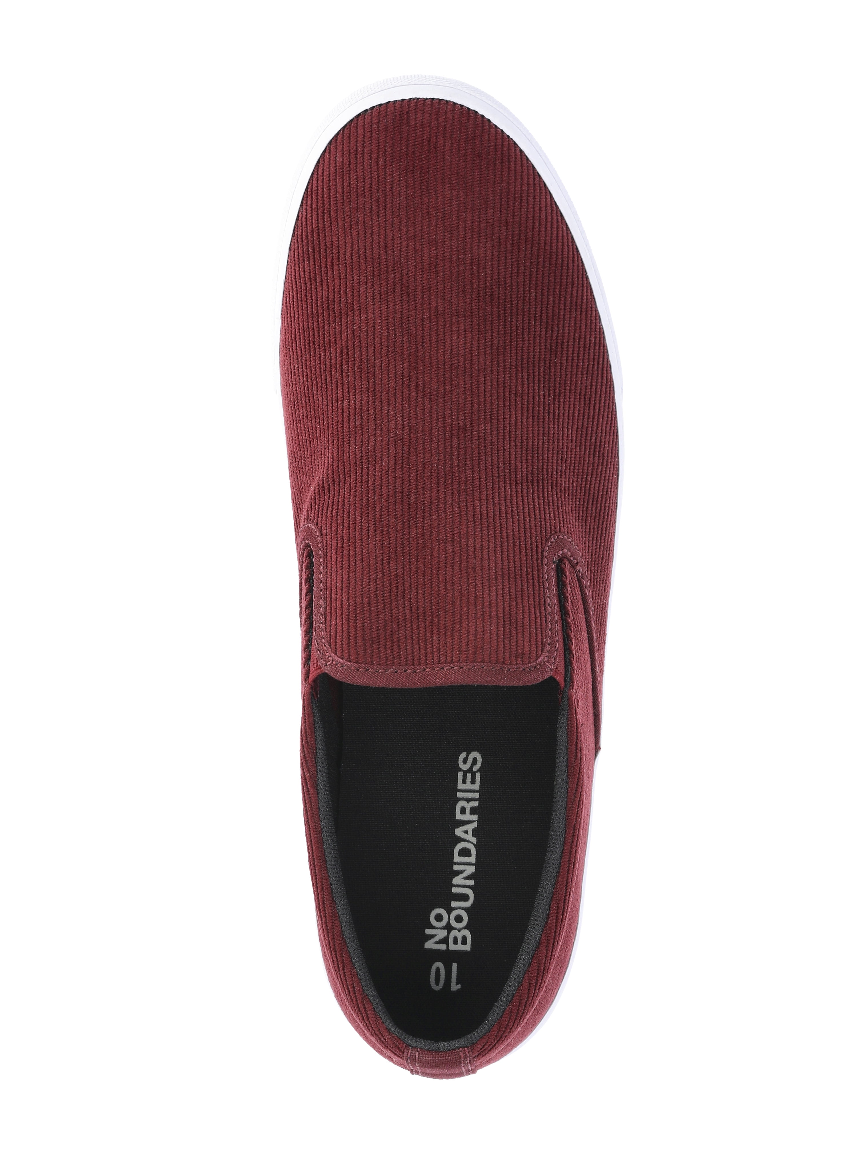 No Boundaries Men's Clinton Slip On Casual Sneakers