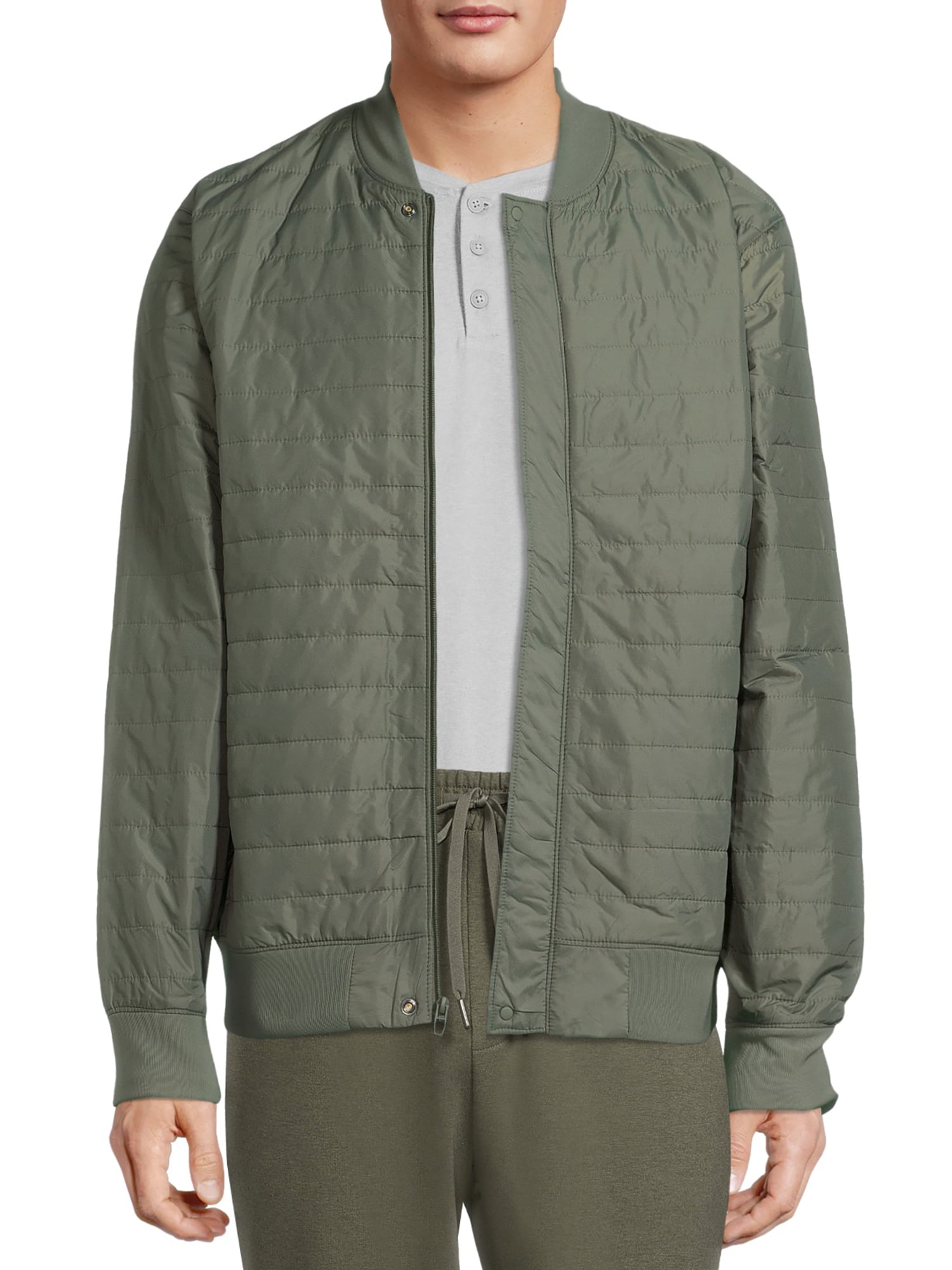 Men's and Big Men's Bomber Jacket, Up to Size 5XL