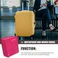thumbnail image 3 of CIMAXIC Foldable Waterproof Dustproof Luggage Cover Protector for 20-inch Trolley Case Suitcase (Rosy),25"X14.96"X9.25", 3 of 5