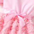 thumbnail image 6 of XQYLOS Toddler Girl Tulle Dress Flower Tutu Dress Casual Princess Dresses Crewneck Long Sleeve Dresses Holiday Wedding Gown, 6 of 9