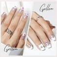thumbnail image 3 of Gellen Puntas Francesas Prensadas en Uñas - 150 Pzas Gris Cuadrado Medio, Uñas Prensadas Acrílicas de Salón Puntas de Uñas de Gel Suave, 15 Tamaños de Uñas Postizas Puntas de Cubierta Completa para Arte de Uñas, 3 of 7