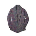 thumbnail image 2 of Woman Within Plus Size Multi Marled Cardigan, 2 of 4