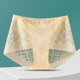 thumbnail image 2 of Swuxness Women's Seamless High Waisted Brief Fashion Breathable Crotch Soft Stretch Comfortable Plus Size Panties, 2 of 4