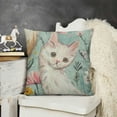 thumbnail image 2 of SHANXI Pillow Cover Floral Decorations Pillow Case for Home Sofa Couch Decor 22x22in, 2 of 5