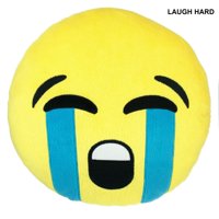 Emoji Laugh Cry Pillow