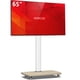thumbnail image 1 of Soporte para TV AOKCOS Rolling Mobile Stand 32-65 pulgadas, giratorio 60°, blanco, 1 of 8