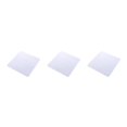 thumbnail image 1 of Destyer Réutilisable Réutilisable Silicone Enveloppe Couvercle Alimentaire Frais Garder Scellant Couvercle Four Micro-Ondes Couverture de Chauffage Blanc 3PCS, 1 of 6